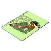 アフリカ伝統 ノートブック (左側)