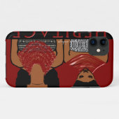 アフリカ伝統 Case-Mate iPhoneケース (裏面(横))