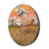 アフリカ作物現地旅行ポスター ダーツボード (正面右)