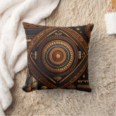 アフリカ先住民伝統的パターン。民族アフリカ クッション (ブランケット)