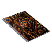 アフリカ先住民伝統的パターン。民族アフリカ ノートブック (右側)