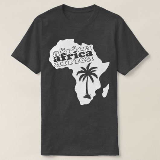 アフリカ光 Tシャツ (デザイン正面)