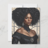 アフリカ公爵夫人 招待状 (正面)