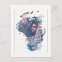 アフリカ出身の少女 ポストカード