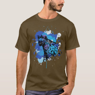 アフリカ動物ハイエナ Tシャツ