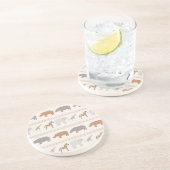 アフリカ動物パターン1 コースター (側面)