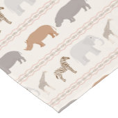 アフリカ動物パターン1 ショートテーブルランナー (コーナー)