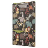 アフリカ動物パターン クリップボード (左)