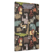 アフリカ動物パターン クリップボード (右)