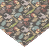 アフリカ動物パターン テーブルクロス (アングル)