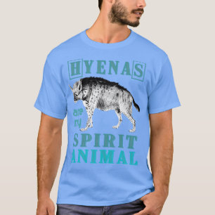 アフリカ動物園飼育員ハイエナ Tシャツ