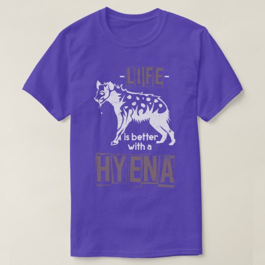 アフリカ動物愛好家ギフト動物園ヘナ Tシャツ (デザイン正面)