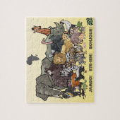 アフリカ動物-ジグソーパズル ジグソーパズル (縦)