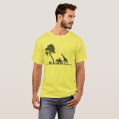 アフリカ動物 Tシャツ (正面フル)