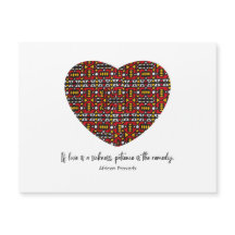 アフリカ動詞磁気カード