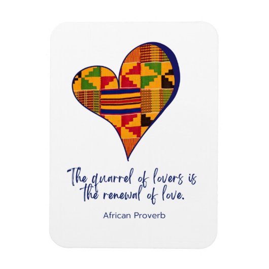 アフリカ動詞磁石 マグネット (縦)