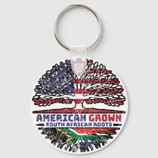 アフリカ南アフリカ米国アメリカ合衆国統一された州 キーホルダー (正面)