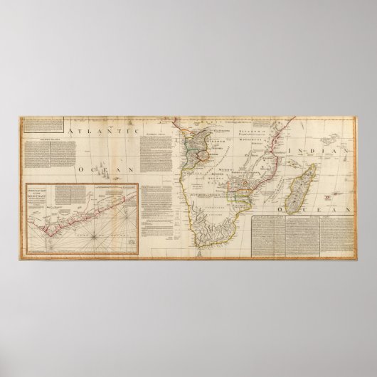 アフリカ南部 ポスター (正面)