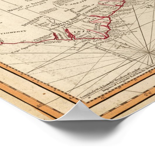 アフリカ南部 ポスター (角)