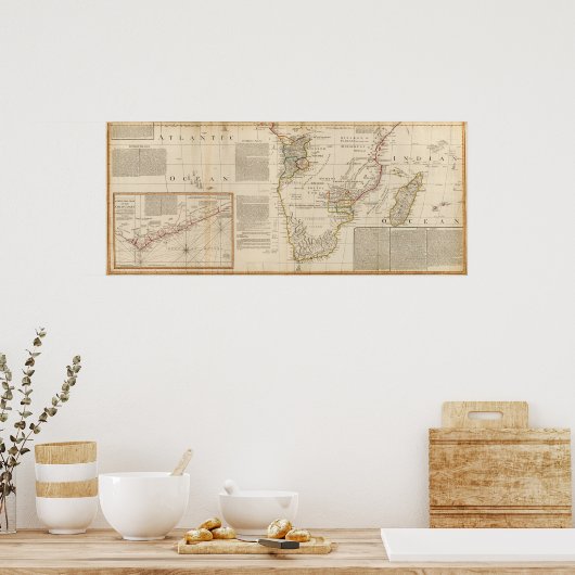 アフリカ南部 ポスター (キッチン)