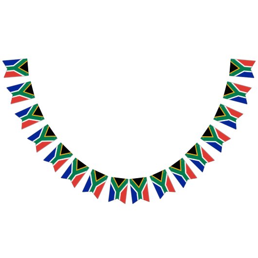 アフリカ国旗とパーティー南アフリカ国旗/結婚式 バンティングフラッグ (全)