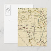 アフリカ地中海の、 ポストカード (正面/裏面)