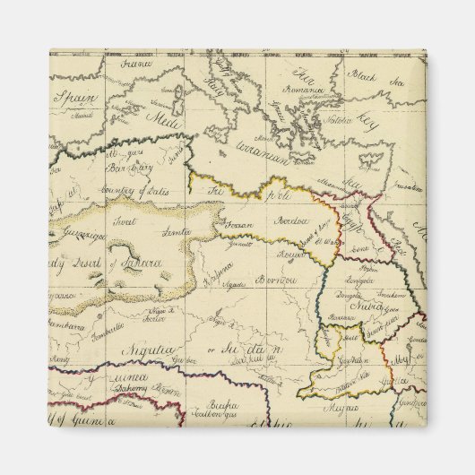 アフリカ地中海の、 マグネット (正面)