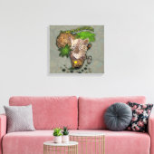 アフリカ地図アート キャンバスプリント (インサイチュ (リビング))