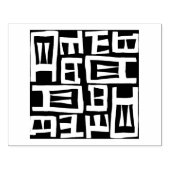 アフリカ地図デザインゴム印 ラバースタンプ (インプリント)