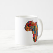 アフリカ地図 コーヒーマグ コーヒーマグカップ (正面右)