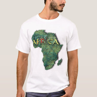 アフリカ地図 Tシャツ