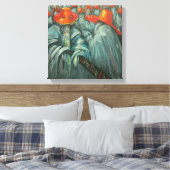 アフリカ壁デコ キャンバスプリント (インサイチュ (寝室))