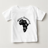 アフリカ夢 ベビーTシャツ (正面)