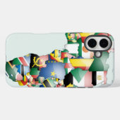 アフリカ大陸美しいママアフリカカラフル Case-Mate iPhoneケース (裏面 (横))