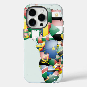 アフリカ大陸美しいママアフリカカラフル iPhone 16 PROケース