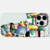 アフリカ大陸美しいママアフリカカラフル Case-Mate iPhoneケース (裏面 (横))