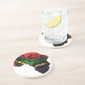 アフリカ大陸 コースター (側面)