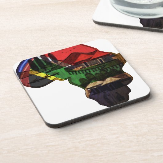 アフリカ大陸 コースター (左側)