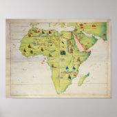 アフリカ大陸 ポスター (正面)