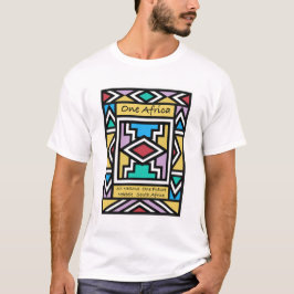 アフリカ大陸 – 南アフリカ・ジンバブエのンデベレ文化 - Tシャツ
