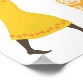 アフリカ女子運水 ポスター (角)