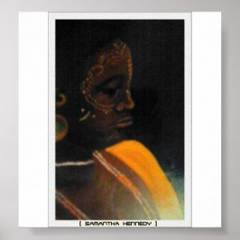 アフリカ女性ポスター ポスター