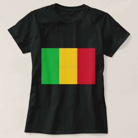 アフリカ女性用Tシャツ Tシャツ (デザイン正面)