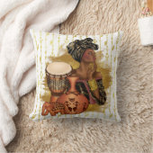 アフリカ女性装飾用クッション クッション (ブランケット)