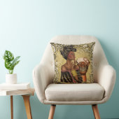 アフリカ女性装飾用クッション クッション (椅子)