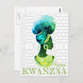 アフリカ女王 ポストカード (正面/裏面)