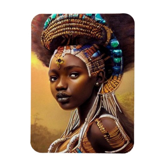 アフリカ女王 –  マグネット (縦)