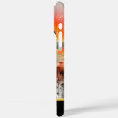 アフリカ威厳のあるの風景を越えて夕暮れ時にクレーン Case-Mate iPhoneケース (裏面 / 左)