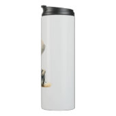 アフリカ威厳のあるゾウと水彩画ベビー タンブラー (回転右)