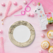 アフリカ学校 ペーパープレート (パーティー)